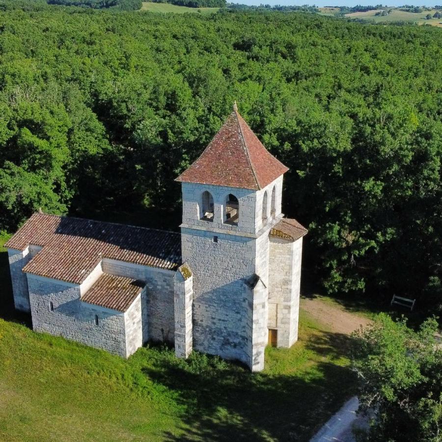 Gite De Charme Avec Piscine Montpezat-de-Quercy Luaran gambar